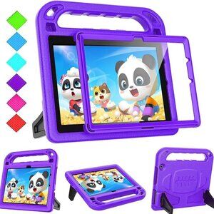 Kids Tablet Case 10 Inch Purple Fire HD 11th Generation Lightweight Shockproof